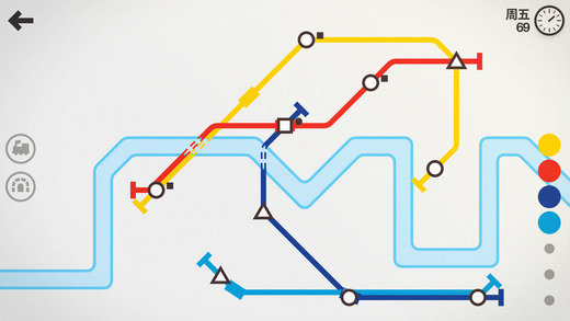 迷你地铁无限线路版图1