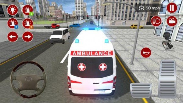 真实救护车模拟器中文版(无广告)图2