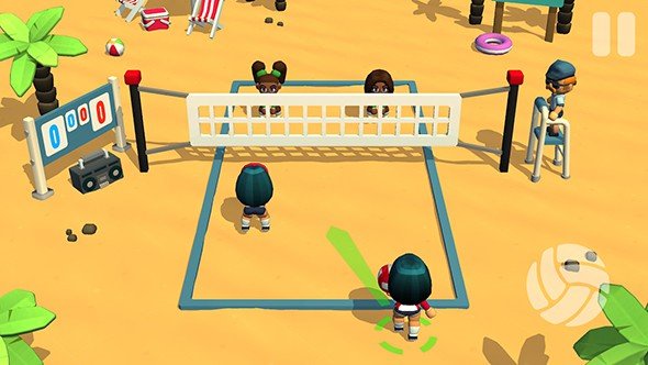 沙滩排球无限金币版图5